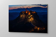 Obraz Civita di Bagnoregio Taliansko 1738